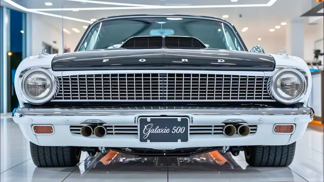 Ford Galaxie 500 2026: estilo retro, buen rendimiento y tecnología actual