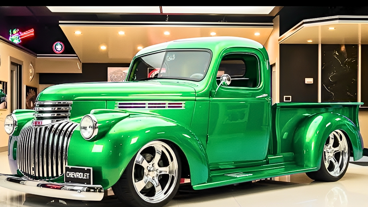 Chevrolet Pickup 1946: Todo lo que Debes Saber Sobre Este Clásico Americano y Sus Especificaciones