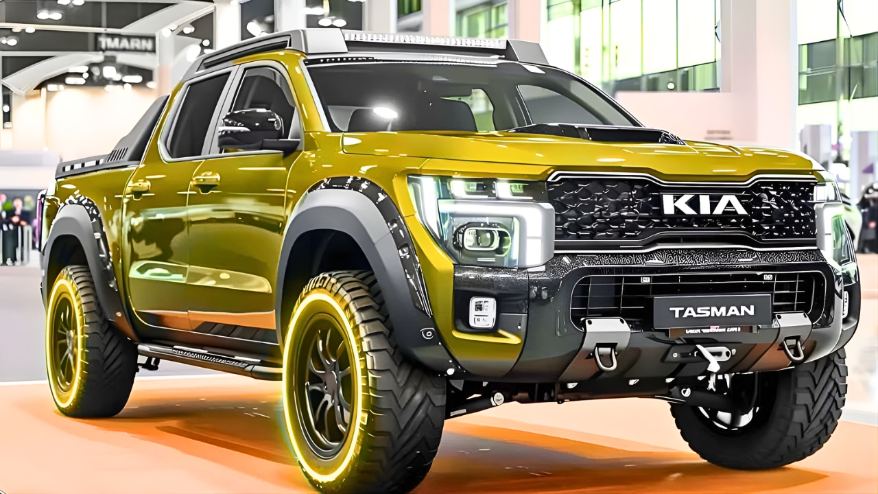 Kia lanza la Tasman 2026, una pickup robusta con tecnología avanzada