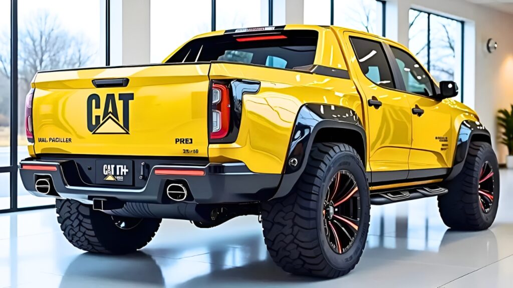 Pickup Caterpillar 2026: potencia, fuerza y tecnología