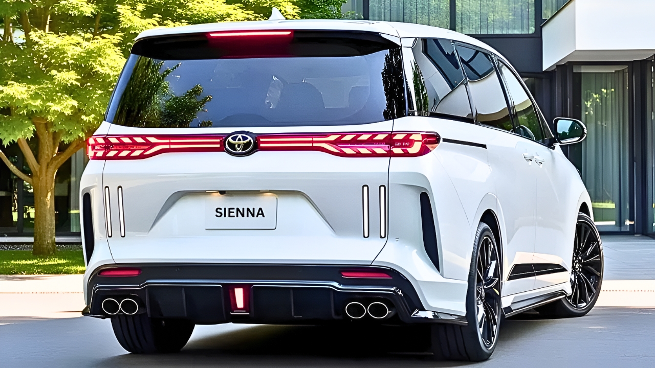 Toyota Sienna Hybrid 2026: Potencia Híbrida y Gran Ahorro de Combustible