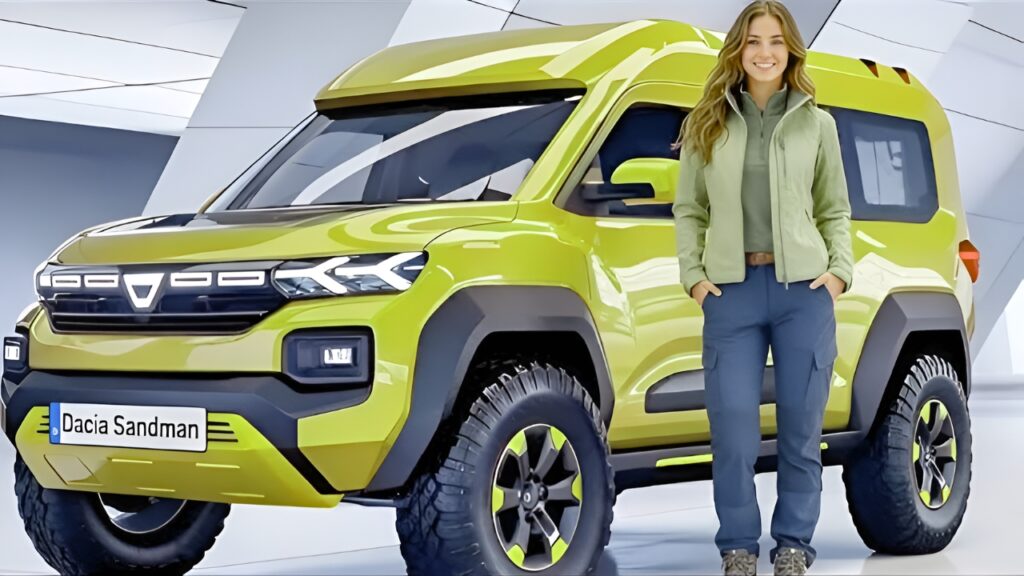 Dacia Sandman 4×4 Camper Van 2026: Diseño Práctico, Versatilidad Total y Espíritu Explorador para Aventuras sin Límites