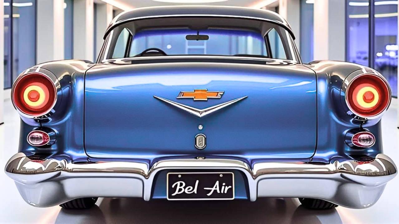 Chevrolet Bel Air 2026 reimaginado: combinando elegancia clásica y detalles modernos