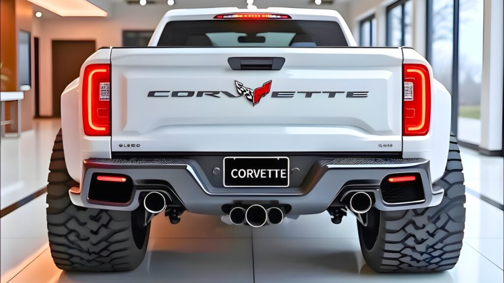 Chevrolet Corvette Pickup 2026 al Detalle: Velocidad, Estilo y Capacidad en un Solo Vehículo