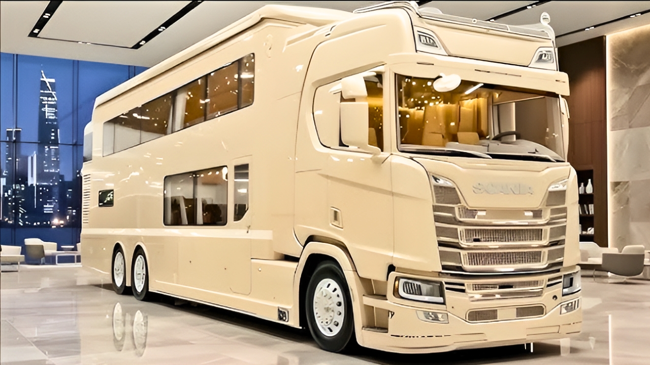 Scania Double Decker 6×6 2026: La Casa Rodante de Lujo de $5 Millones