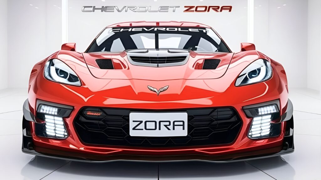 Nuevo Chevrolet Corvette Zora 2027: primera mirada al superauto estadounidense futurista más potente y avanzado