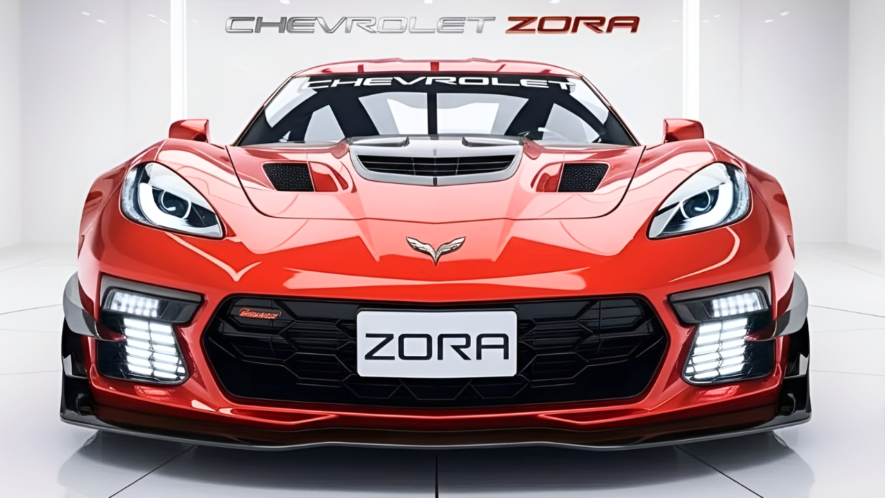 Nuevo Chevrolet Corvette Zora 2027: primera mirada al superauto estadounidense futurista más potente y avanzado