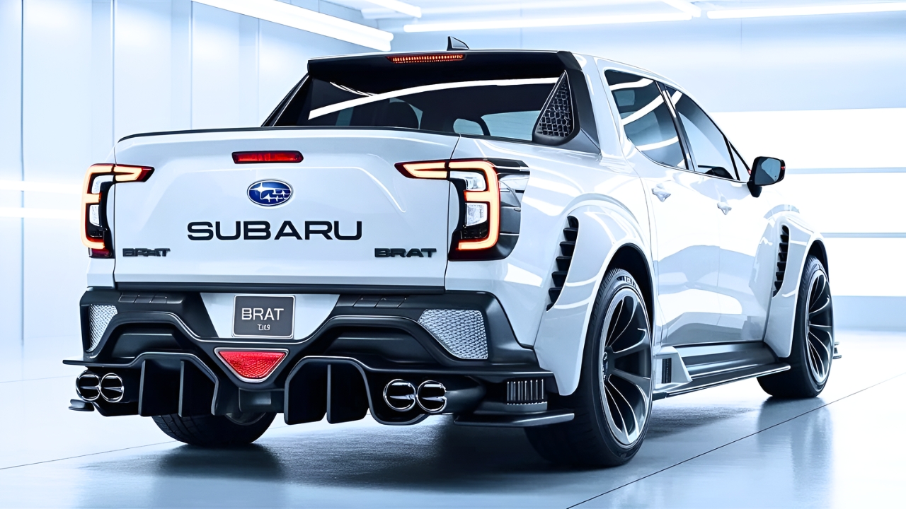 Subaru BRAT 2027 regresa: pickup compacta AWD con diseño moderno, lujo y potencia